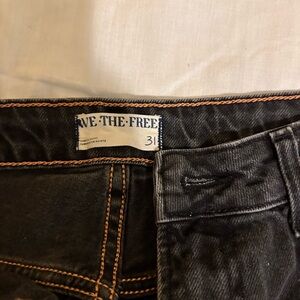 Free people black jeans